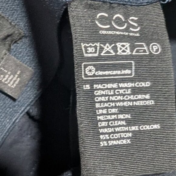 NEW! COS | Skinny-Fit Trousers In Navy - Picture 8 of 11